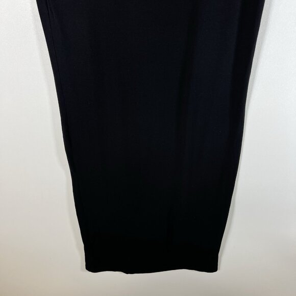 STORQ Maternity Postpartum T Shirt Dress Short Sleeve Stretch Black Size 1 US XS - Picture 7 of 7